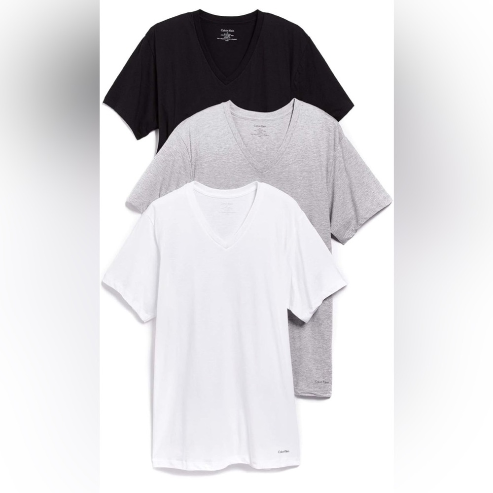 Brand New w/Tags-CALVIN KLIEN - T-SHIRTS MENS SIZE XL 4 PACK